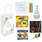 Personalised Wedding Activity Kids Party Bags With Contents - Pack of 4