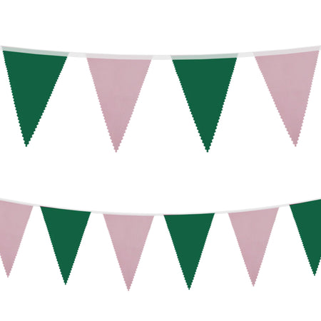 Witches of Oz Fabric Bunting - Pink & Green - 8m