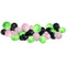 Witches of Oz Green, Black and Pink Balloon Arch DIY Kit - 2.5m