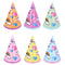 Unicorn Party Cone Hats - Flat - Assorted - Each