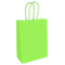 Lime Green Paper Party Bags - 22cm - Each