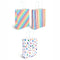 Colourful Pattern Paper Party Bags - 22cm - Assorted - Each