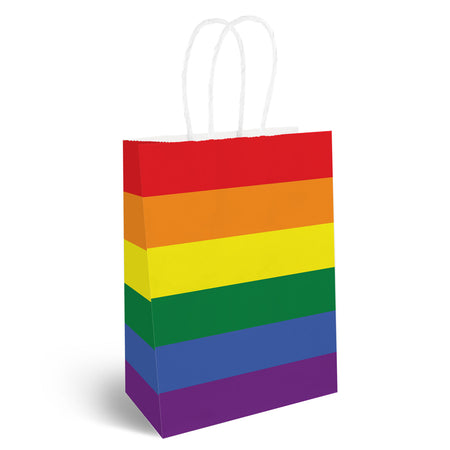 Rainbow Paper Party Bag - Each