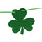 St Patrick's Day Irish Felt Shamrock Banner - 3m