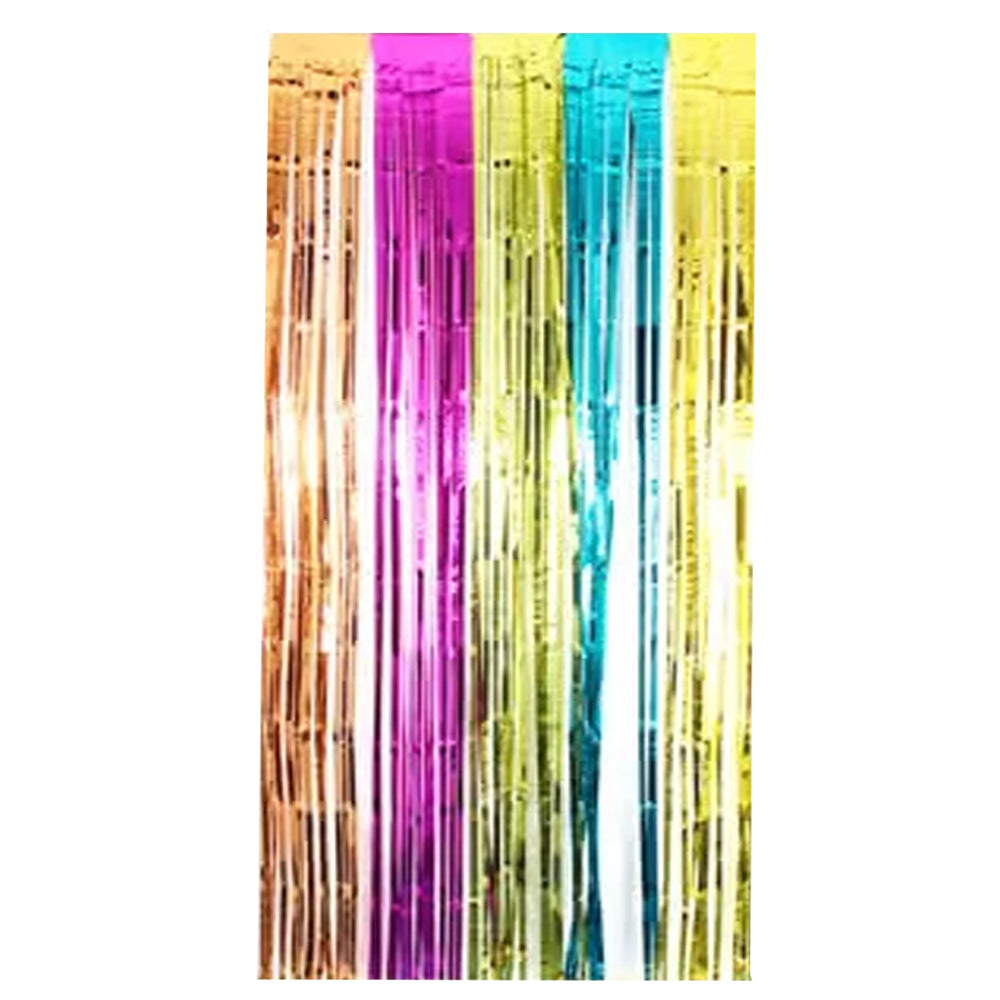 Multi Colour Foil Door Curtain -  2.4m x 92cm