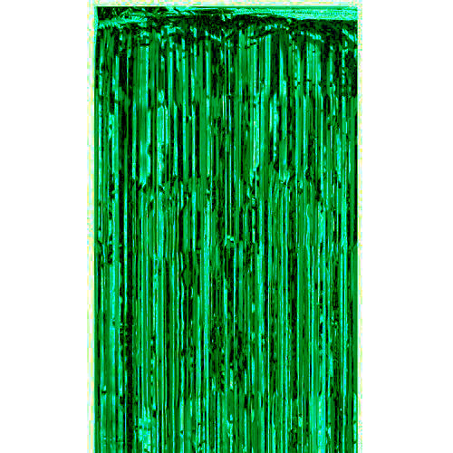 Green Foil Curtain - 2.4m