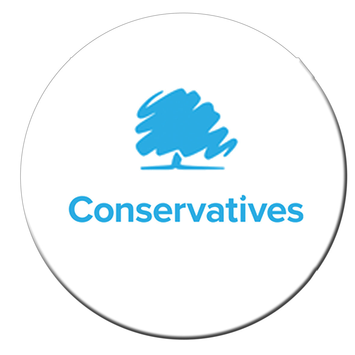 Conservative Party Badge - 58mm - Each