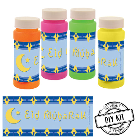 Eid Mubarak Bubbles Kit - Pack of 8