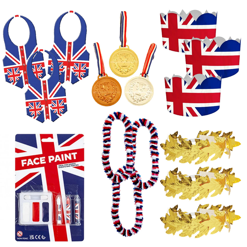 Go Team! Great Britain Supporters Fancy Dress Pack