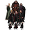 Harry Potter Characters Tabletop Mini Card Cutout Centrepieces - Pack of 9