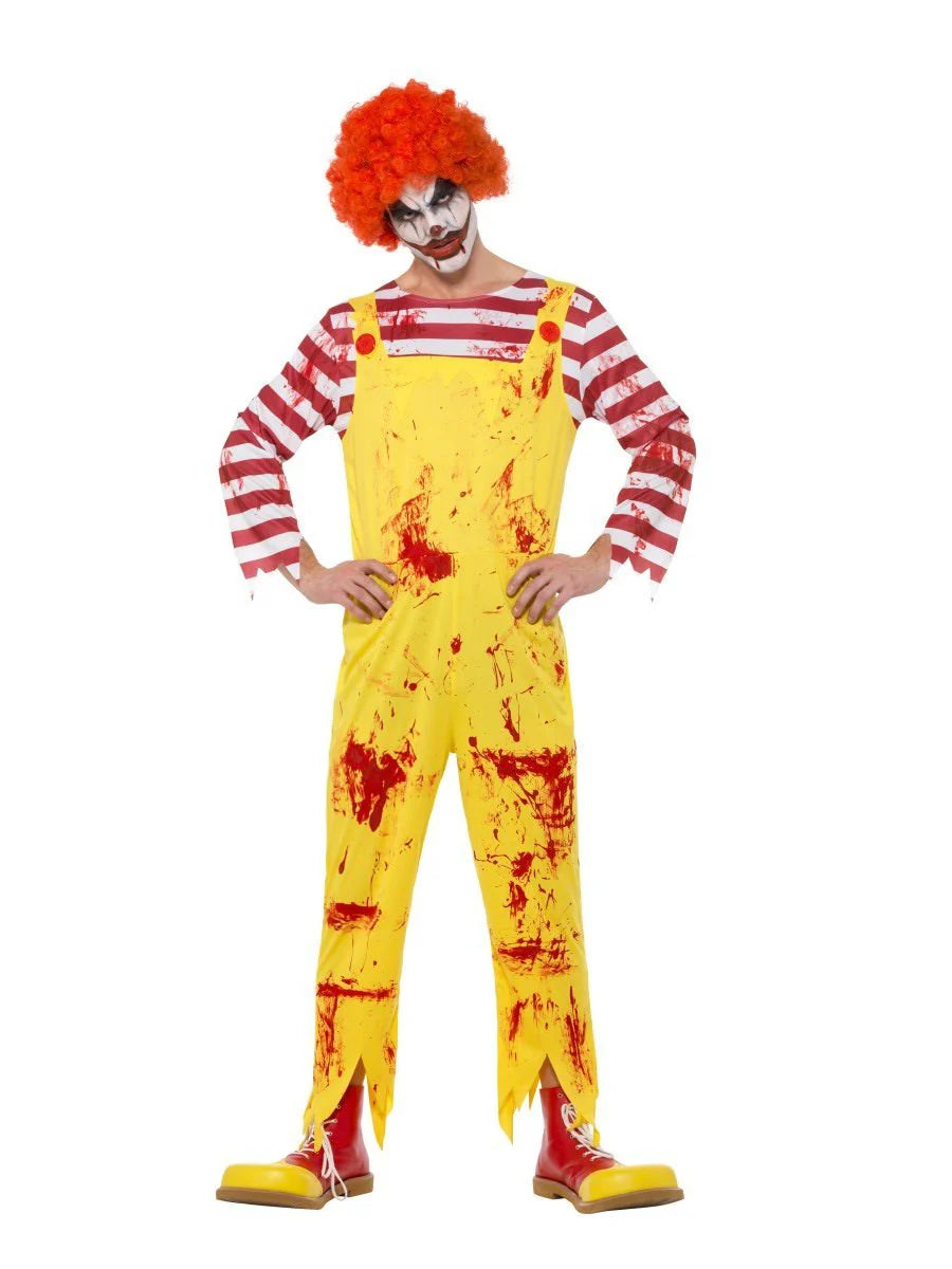 Creepy Killer Clown Costume