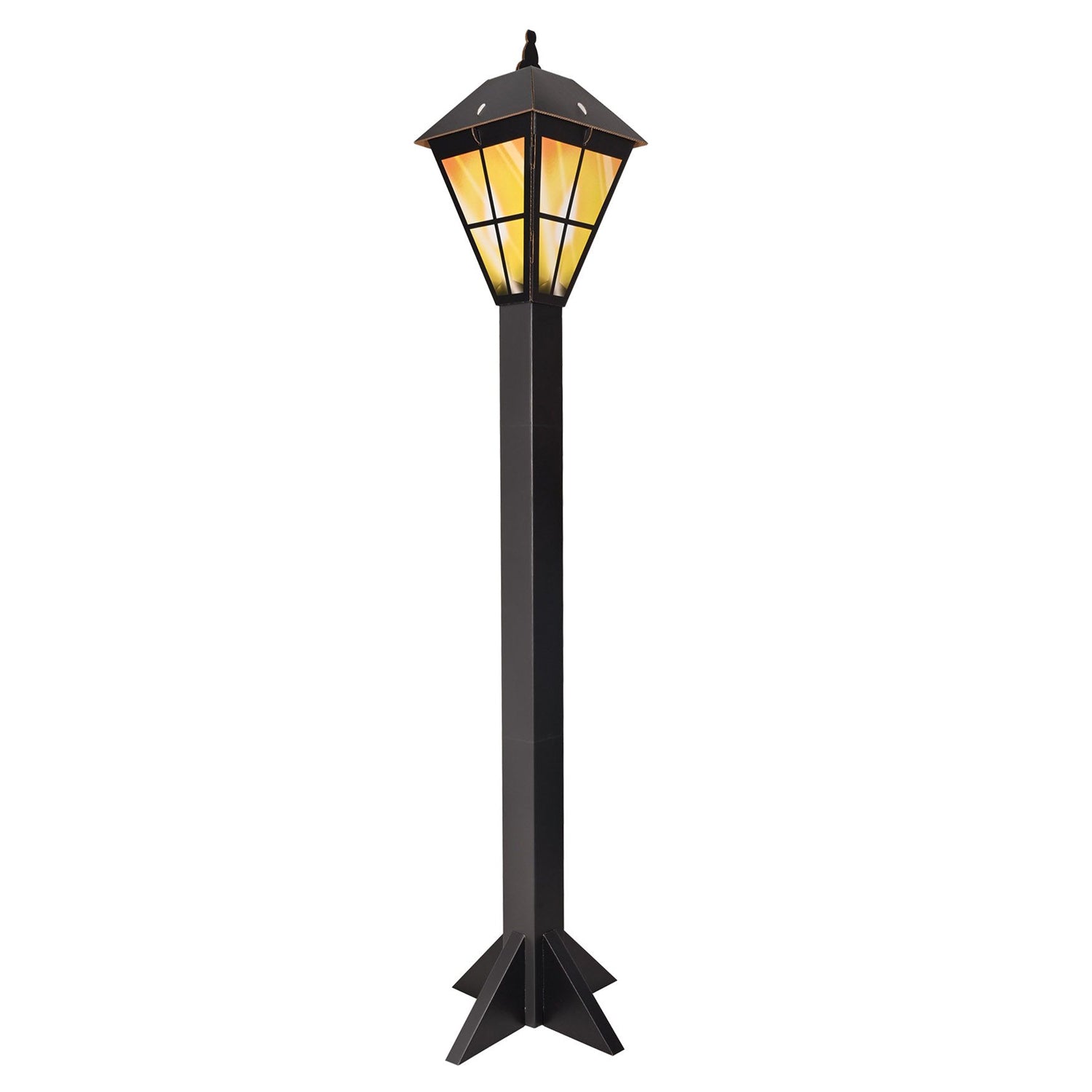 3D Lamppost Cardboard Prop - 2.13m