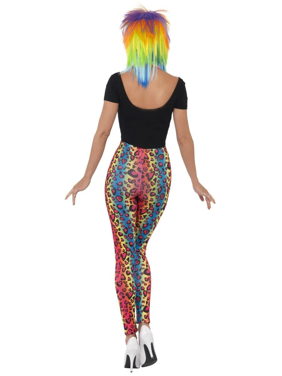 Neon Leopard Print Leggings