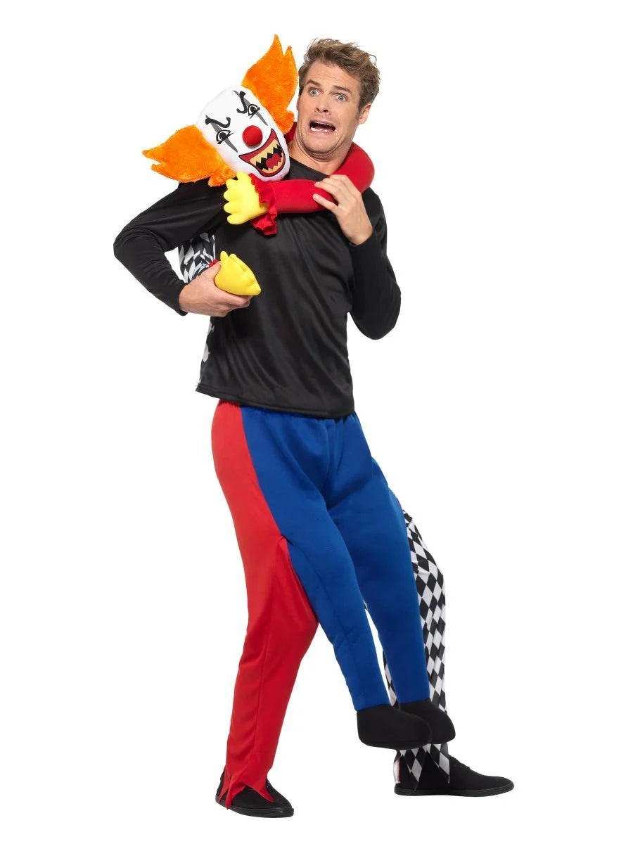 Piggyback Kidnap Clown Costume