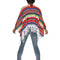 Mexican Poncho Multi Coloured