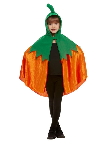 Kids' Halloween Pumpkin Cape