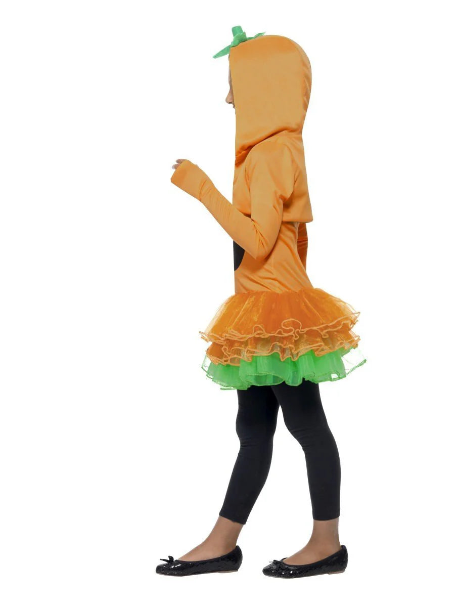 Girl's Pumpkin Tutu Dress