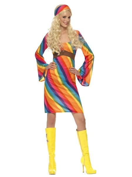 Rainbow Hippie Costume