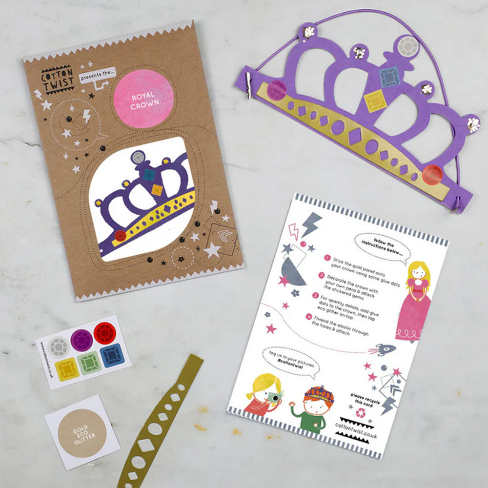 Make Your Own Royal Crown Kit - Plastic Free