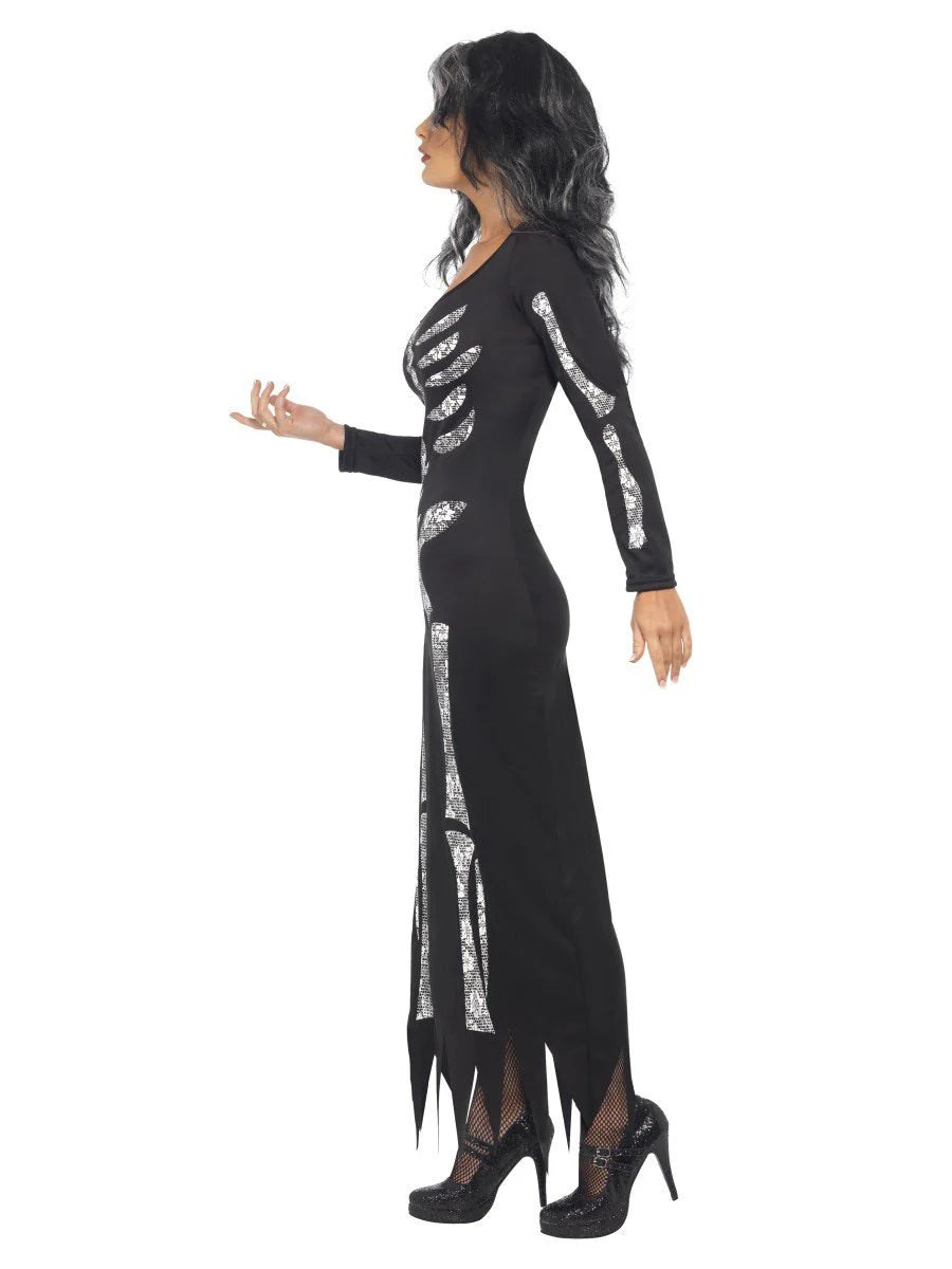 Skeleton Tube Dress Costume