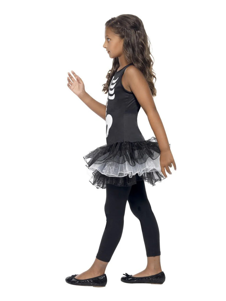 Children's Skeleton Tutu Dress