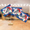 6 Nations Rugby Paper Table Flags - 15cm on 30cm Pole - Each