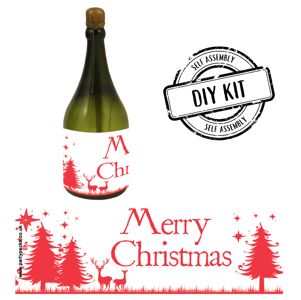 Personalised Champagne Bubbles - Wonderful Christmas - Pack of 16