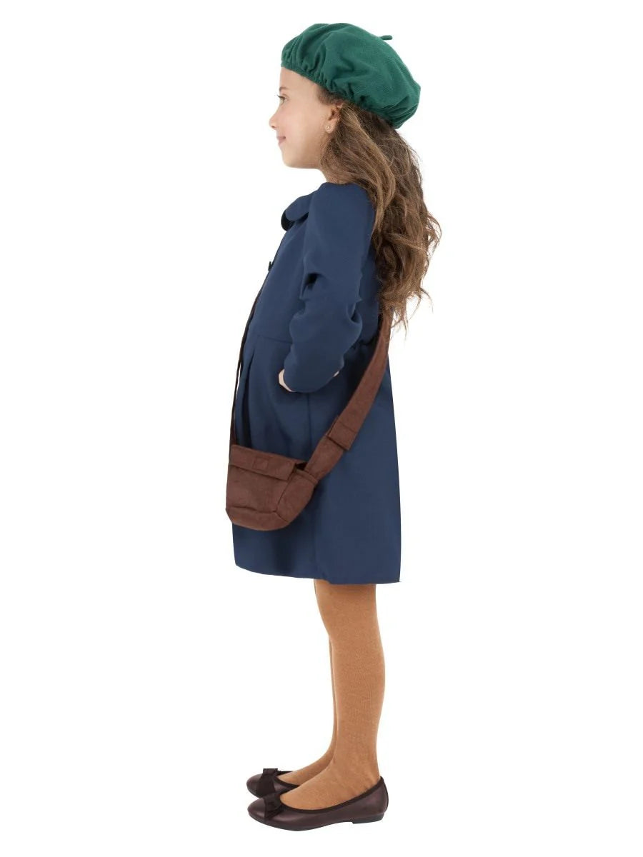 World War II Evacuee Girl