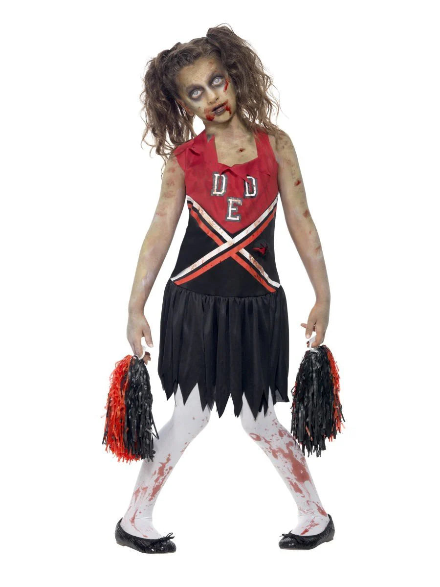 Girl's Zombie Cheerleader Costume