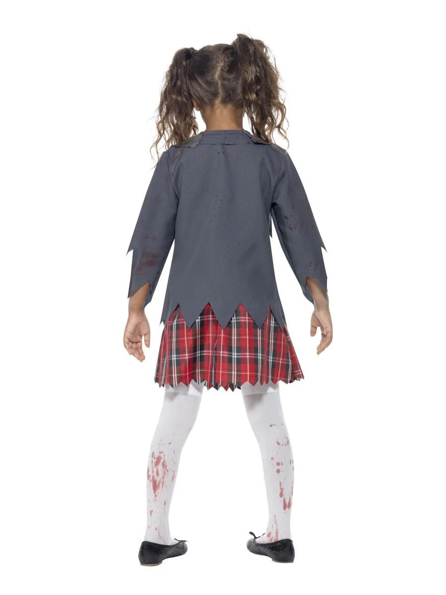 Child's Zombie School Girl Costume