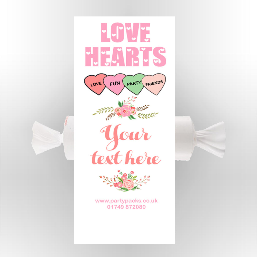 Personalised love deals hearts baby shower