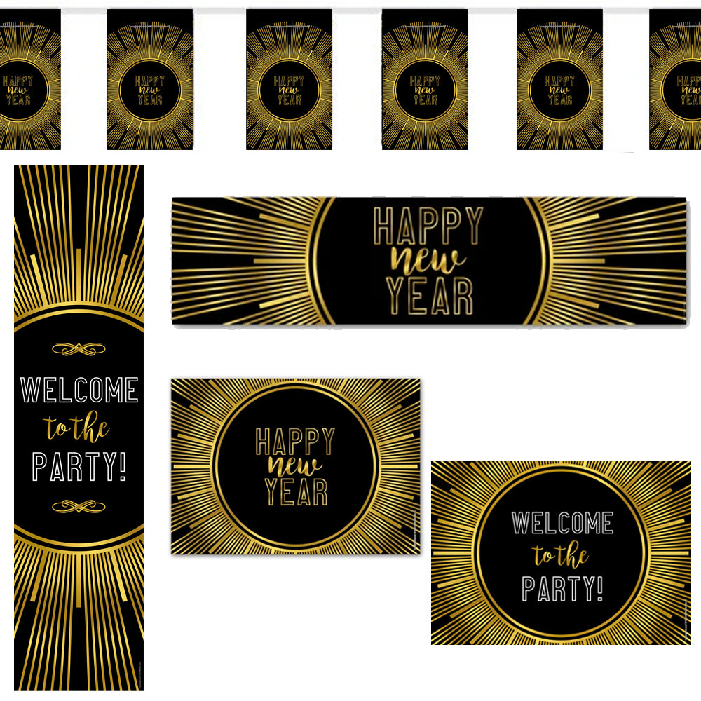 1920s Gatsby New Year Decoration Pack