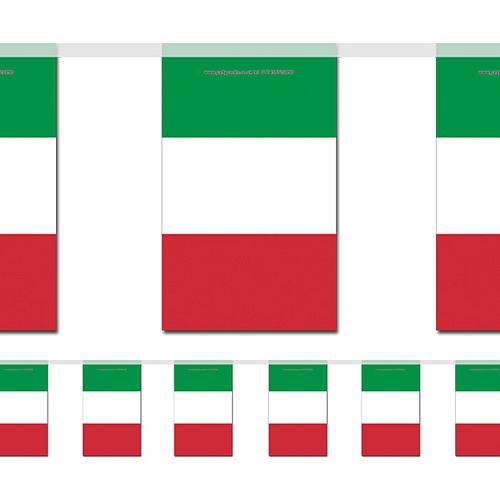 Italian Flag Bunting 2.4m – Party Packs