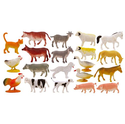 Mini Farm Assorted Animals - 5cm - Each – Party Packs